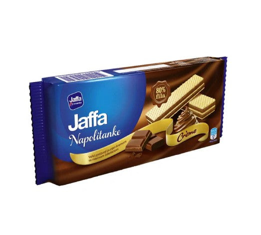 Wholesale Crevenka Jaffa Chocolate Cream Wafers 187 Gram- Bulk
