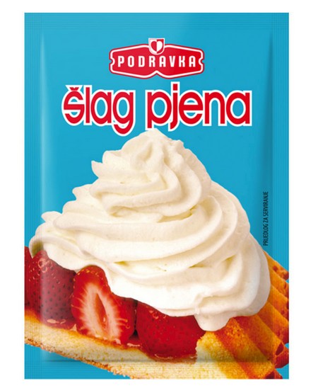 Wholesale Podravka Whipped Topping Powder 36 Gram- Bulk