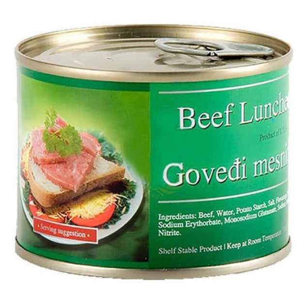 Wholesale B&S Beef Luncheon Loaf (Govedji Narezak) 200 Gram- Bulk