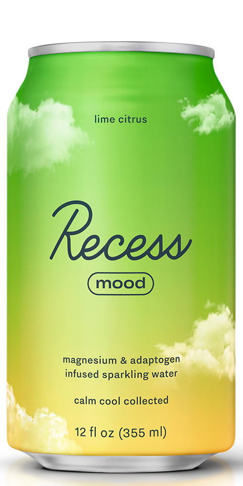 Wholesale Recess Mood 12/12Oz Lime Citrus- Bulk
