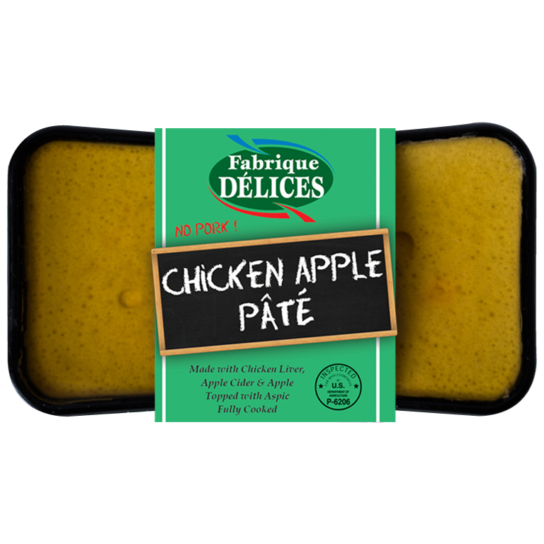 Fabrique Delices Chicken Apple Pate 5lb 2ct