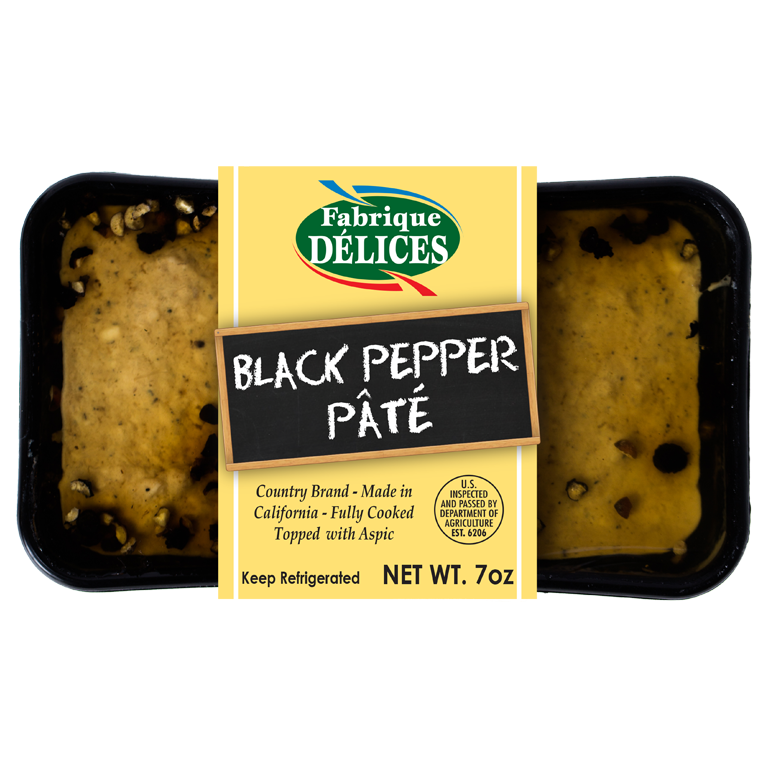 Fabrique Delices Paté with Black Pepper 4lb 2ct