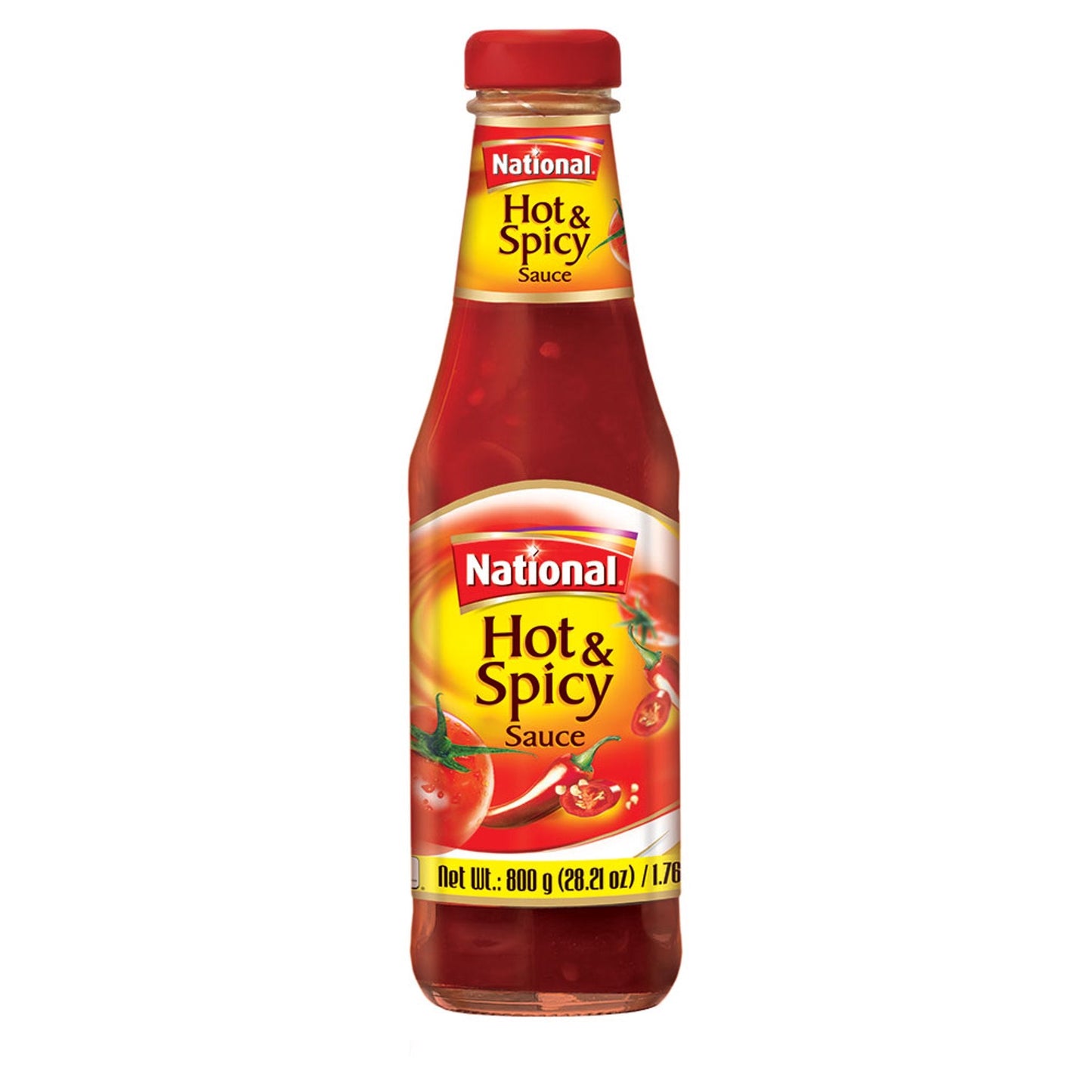 National Hot & Spicy Ketchup 800g