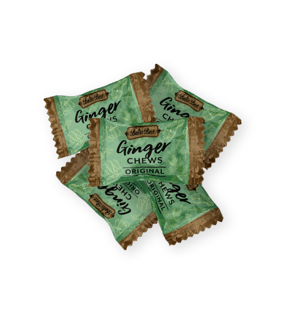 Wholesale Bali's Best Spicy Original Ginger Chews Candy Bulk 2.2 lb Bag- Bulk