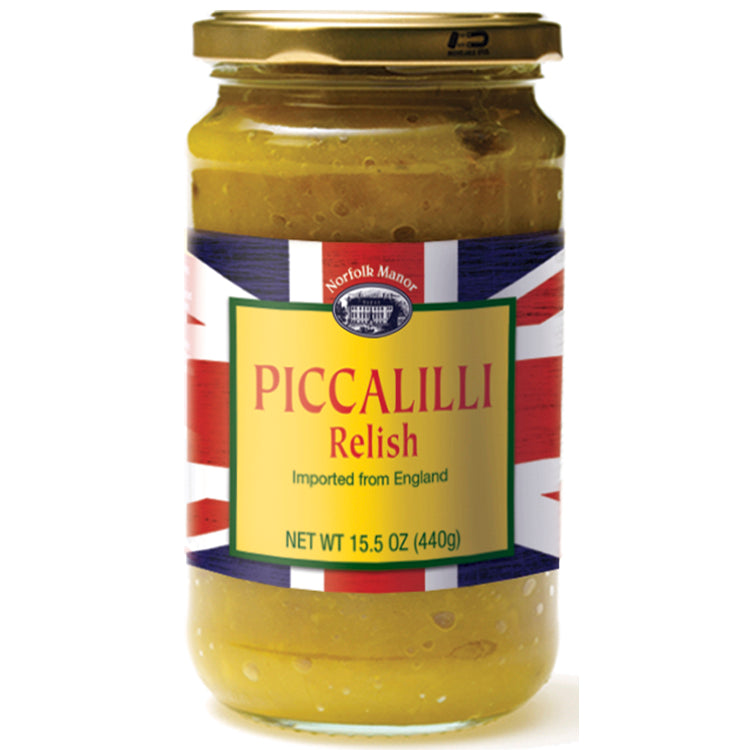 Wholesale Norfolk Manor Piccalilli, Jar 15.5oz (440g)- Bulk