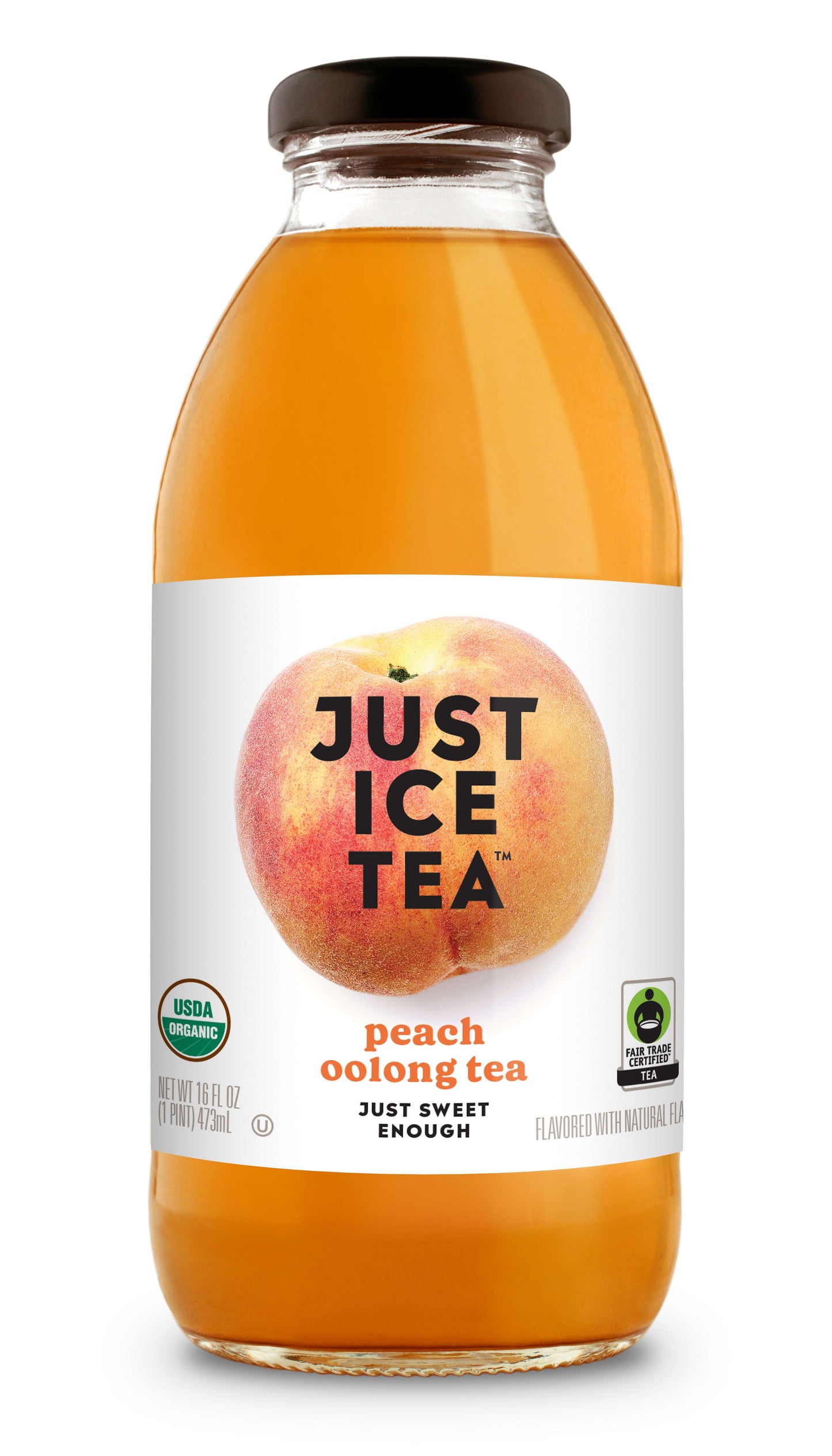 Wholesale Just Ice Tea 12/16Oz Peach Oolong Tea- Bulk