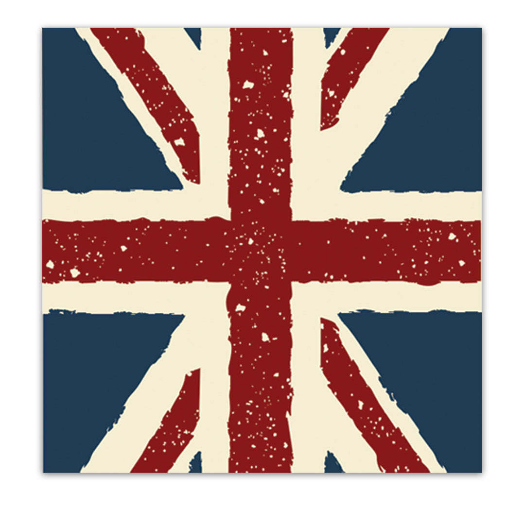 Wholesale Paper Vintage Union Jack 3ply Napkin (20 pack)- Bulk