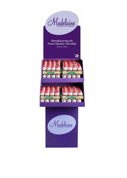 Madelaine Chocolate 1 Oz. Santa Shipper (192 Pc. 1 Oz. Santas)