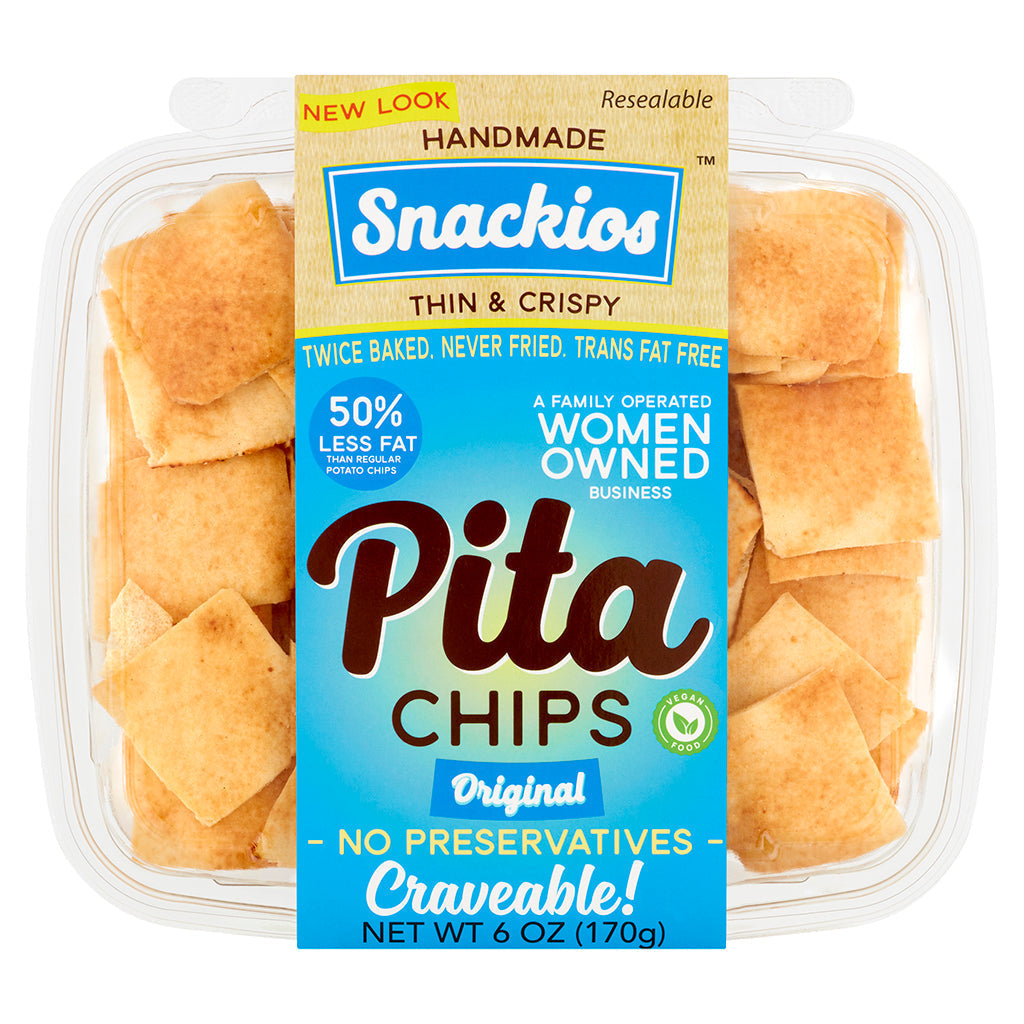 Wholesale Snackios Original Pita Chips 6 oz- Bulk
