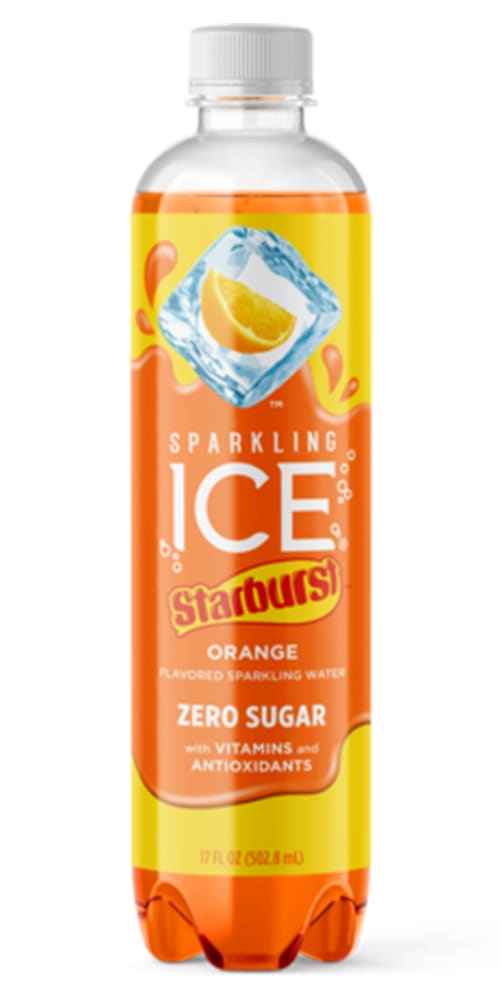 Wholesale Sparkling Ice 12/17Oz Starburst Orange- Bulk