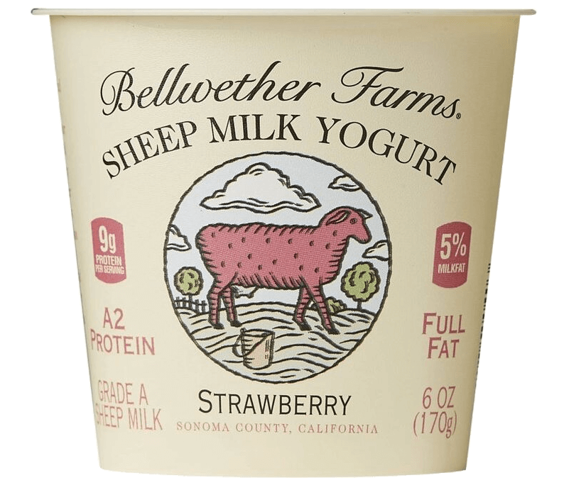 Bellwether Farms Strawberry Sheep's Milk Yogurt 6oz 12ct