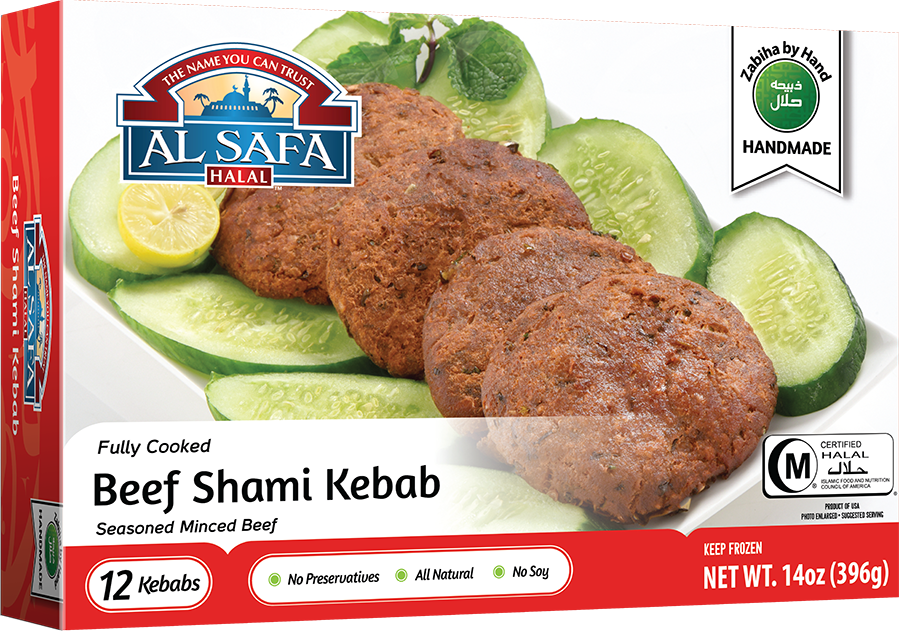 Al Safa Halal Beef Shami Kebab 14oz