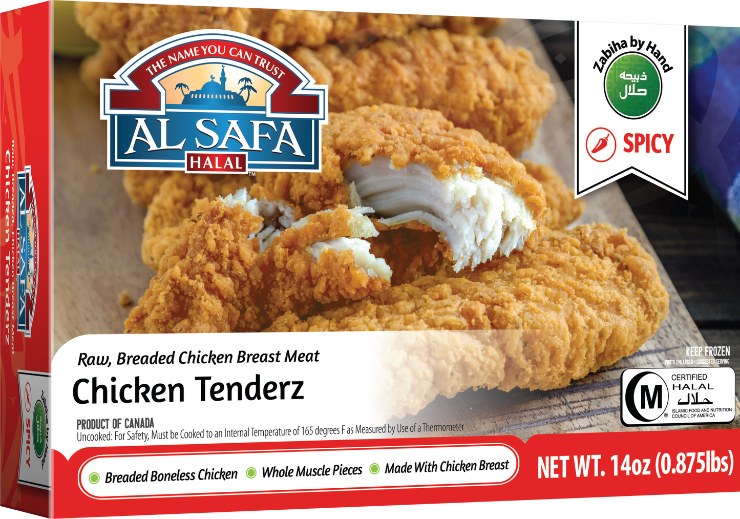 Al Safa Halal Chicken Tenderz 14oz
