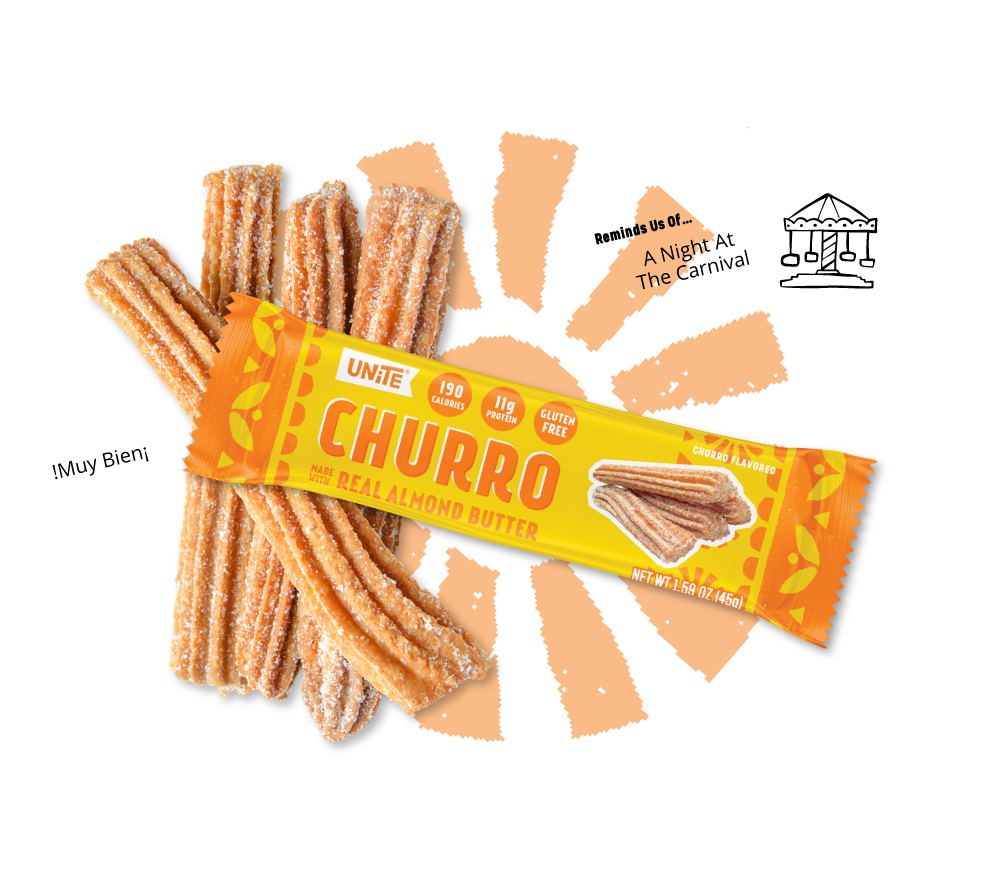 UNITE Bar Protein Churro 1.59 Oz