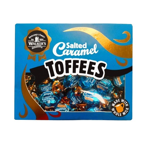 Wholesale Walker's Nonsuch Salted Caramel Toffees, Gift Box 12.35oz (350g)- Bulk