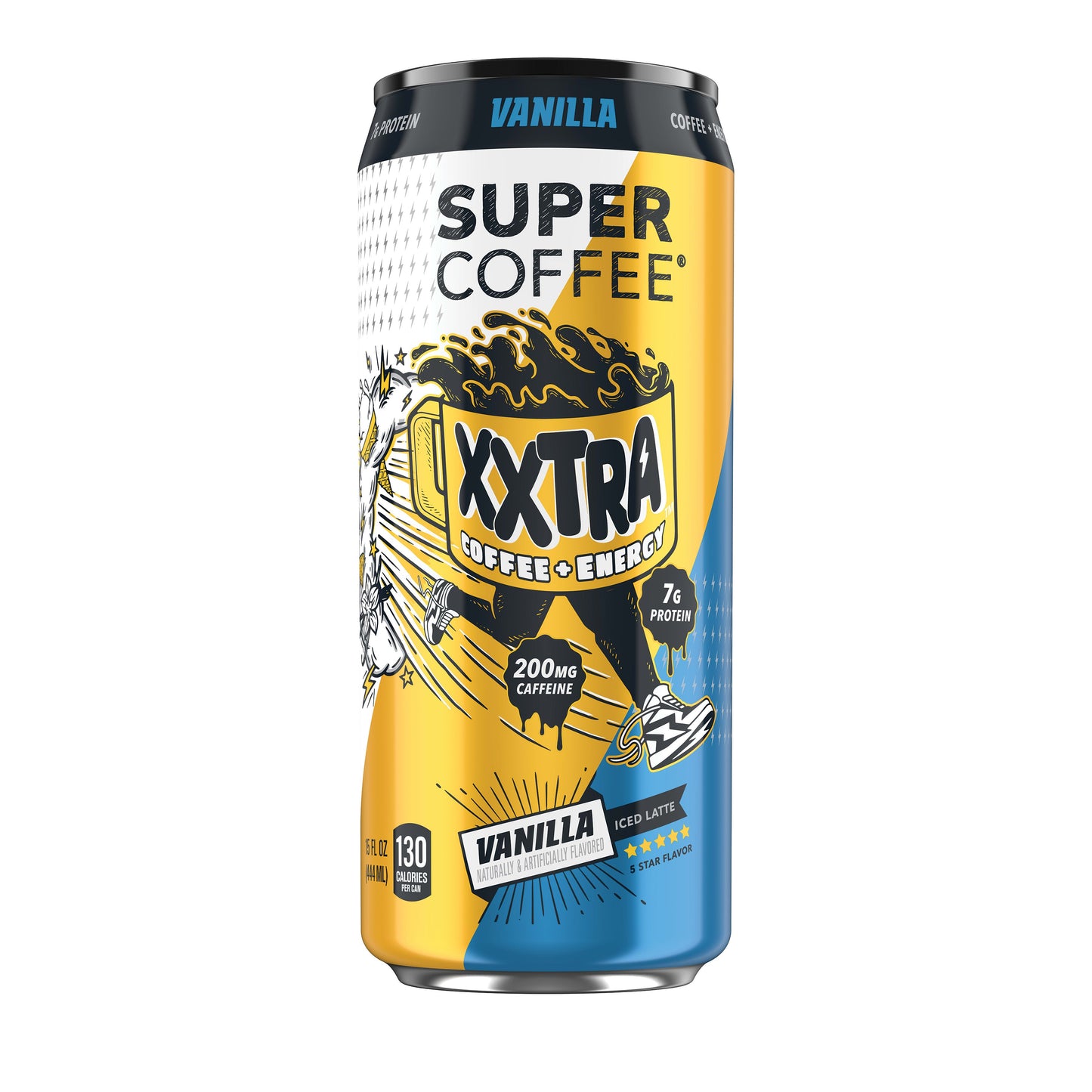 Wholesale Super Coffee 12/15Oz Xxtra Vanilla- Bulk