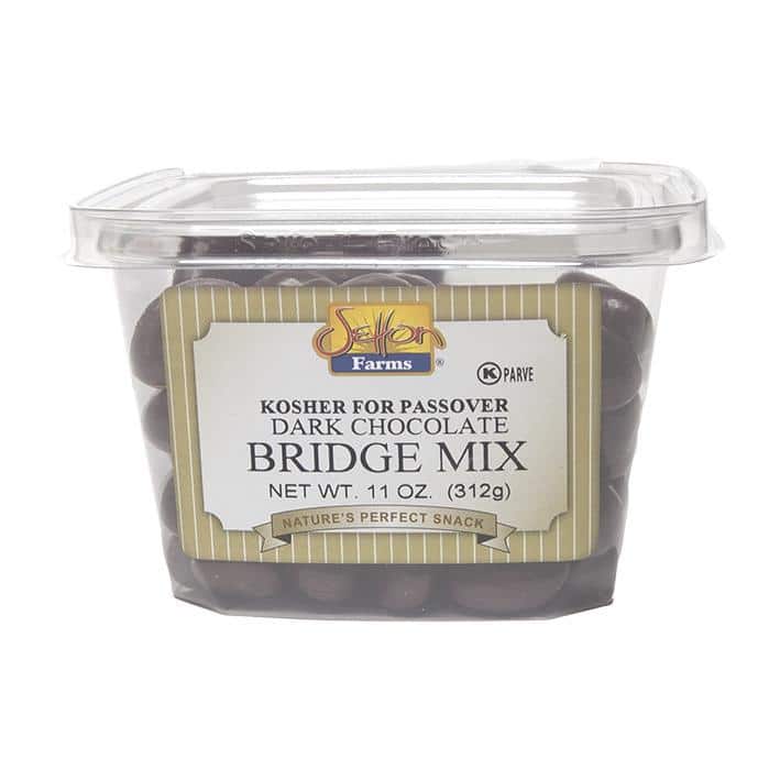 Wholesale Setton Farms Dark Chocolate Bridge Mix 11 Oz Tub- Bulk