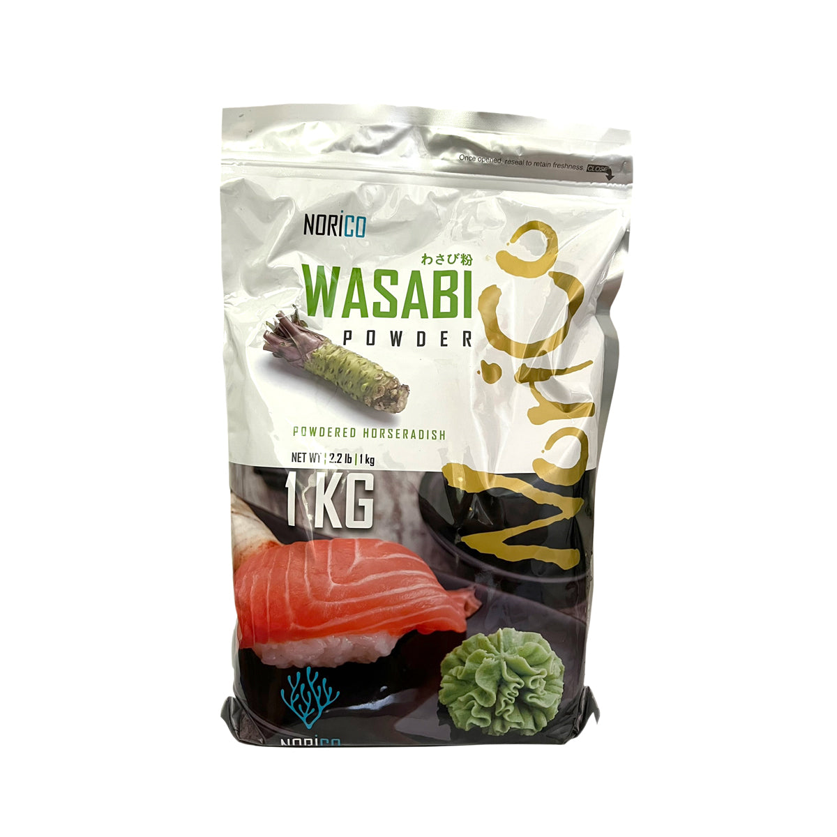 Asian Market Shiragiku Wasabi Powder 2.2 lb Bag