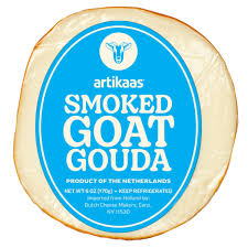 Wholesale Artikaas Smoked Goat Gouda 6 lb- Bulk