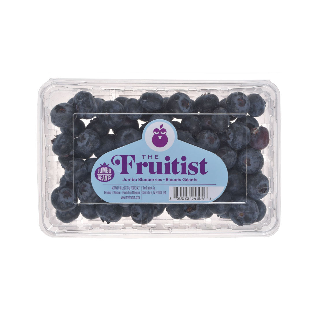 The Fruitist Jumbo Blueberries 9.8 Oz Box