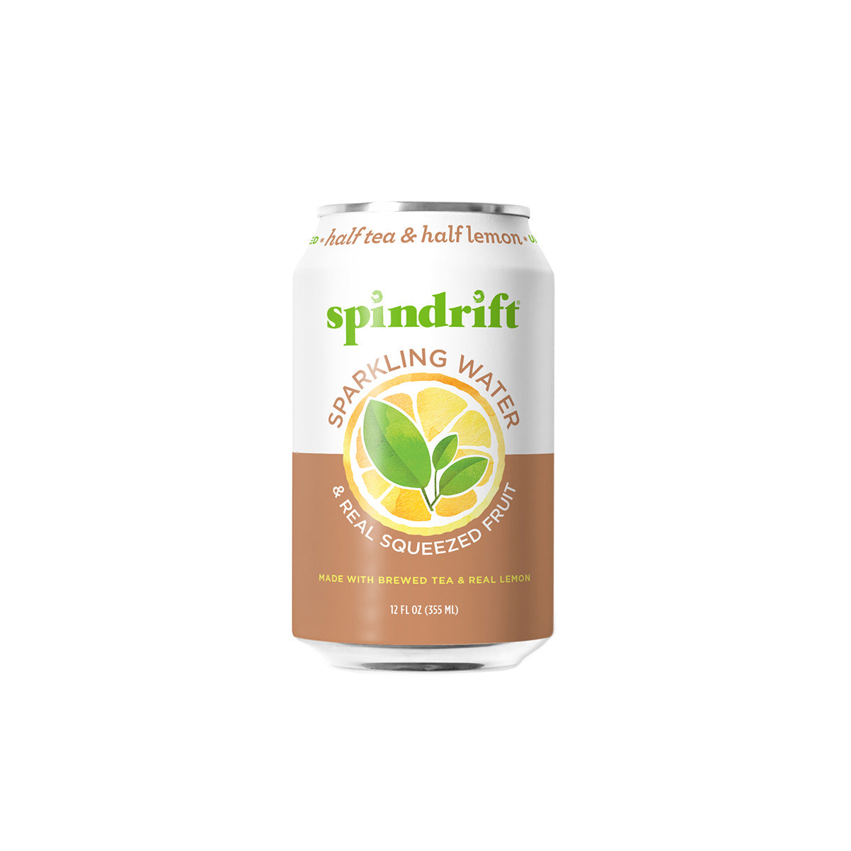 Wholesale Spindrift Half Tea Half Lemon Sparkling Water 12 OZ- Bulk