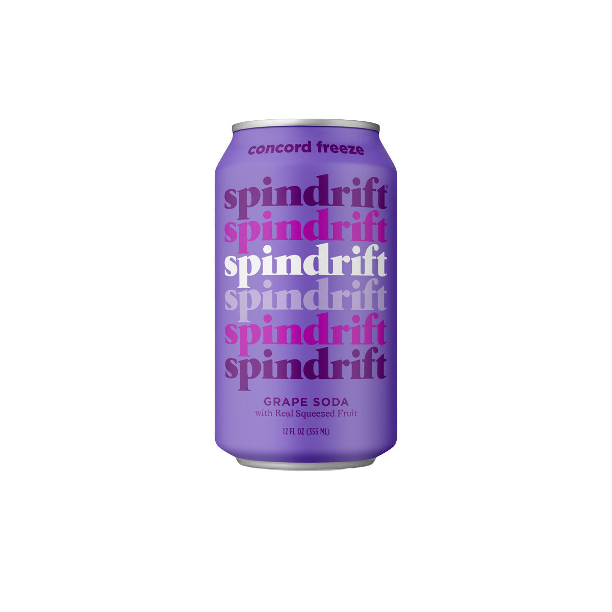 Wholesale Spindrift Concord Freeze Soda 12 OZ- Bulk