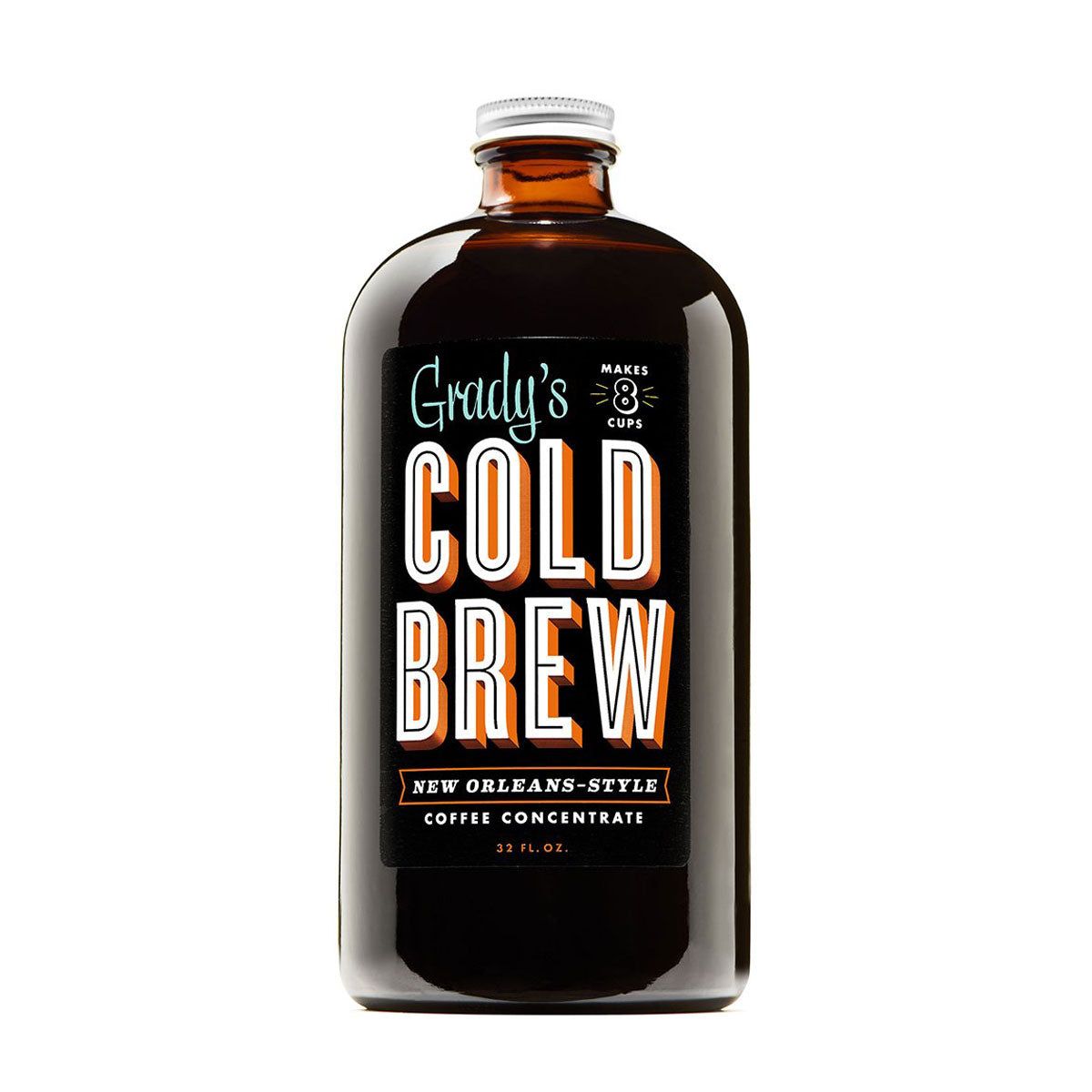 Grady'S Cold Brew Cold Brew Coffee 32 Oz Bottle