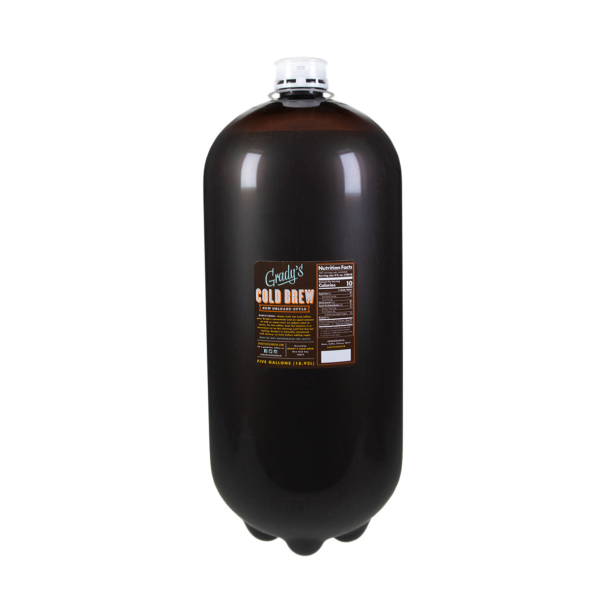 Wholesale Grady'S Cold Brew Cold Brew Disposable Coffee Keg-5 GAL Bulk