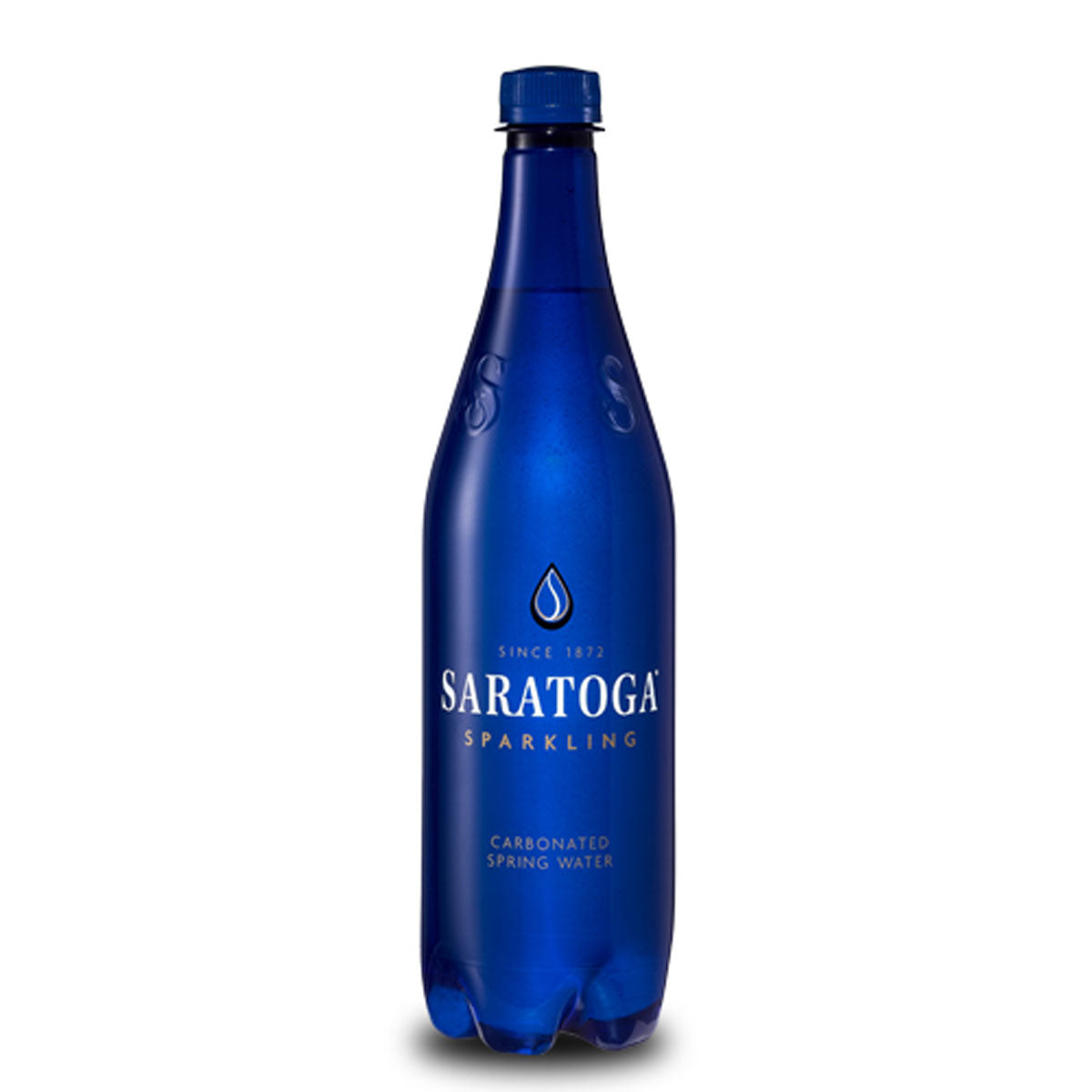 Wholesale Saratoga Sparkling Water In Blue Plastic 28 Oz Bottle-12ct Case Bulk