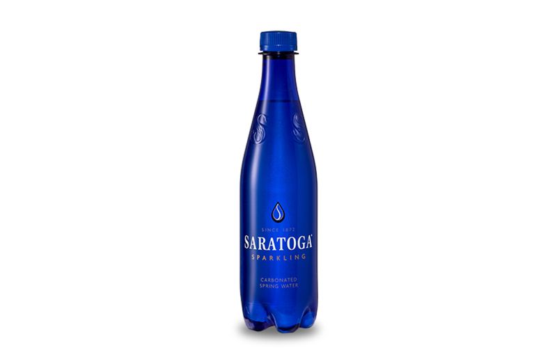 Wholesale Saratoga Spring Water Company Sparkling Water In Blue Plastic 16 Oz Bottle Bulk