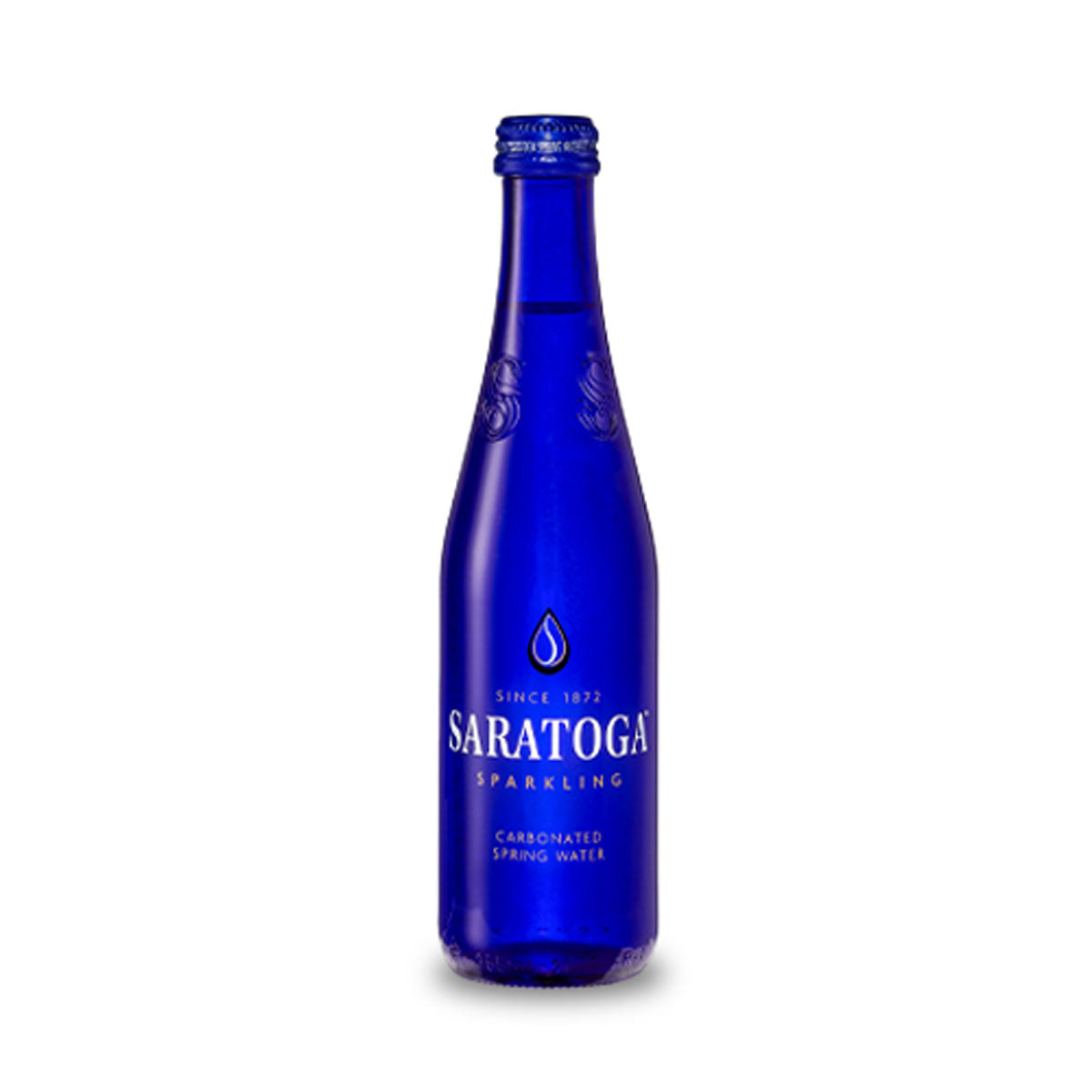 Saratoga Sparkling Water In Glass 12 Oz Bottle