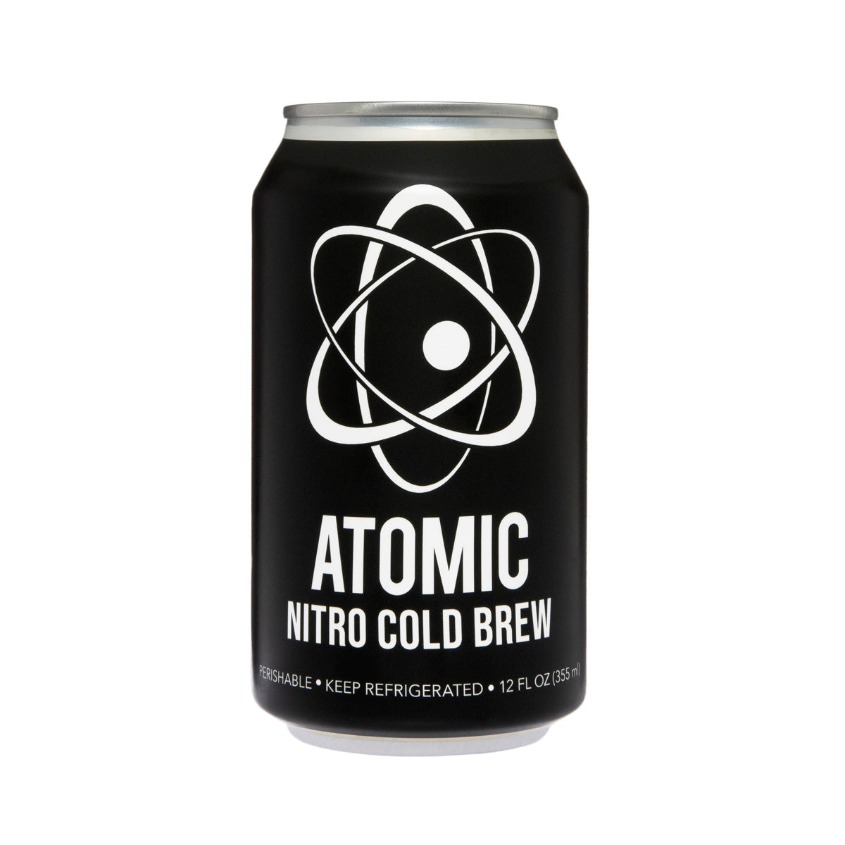 Atomic Coffee Roasters Nitro Cold Brew Coffee 12 OZ