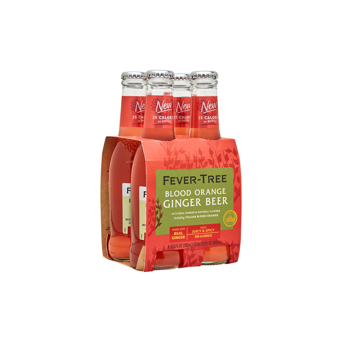 Wholesale Fever-Tree Blood Orange Ginger Beer 200 ML- Bulk