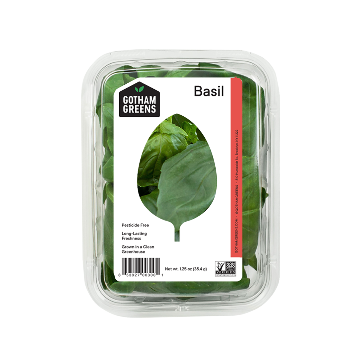 Wholesale Gotham Greens Basil 1.25 OZ-12ct Case Bulk