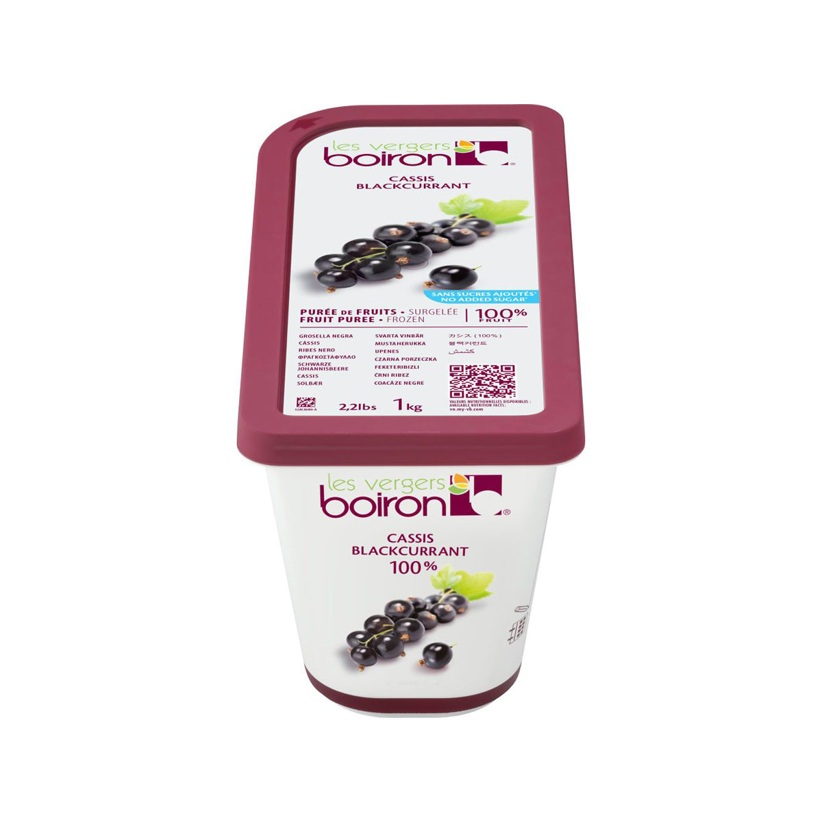 Wholesale Les Vergers Boiron Black Currant (Cassis) Puree- Bulk