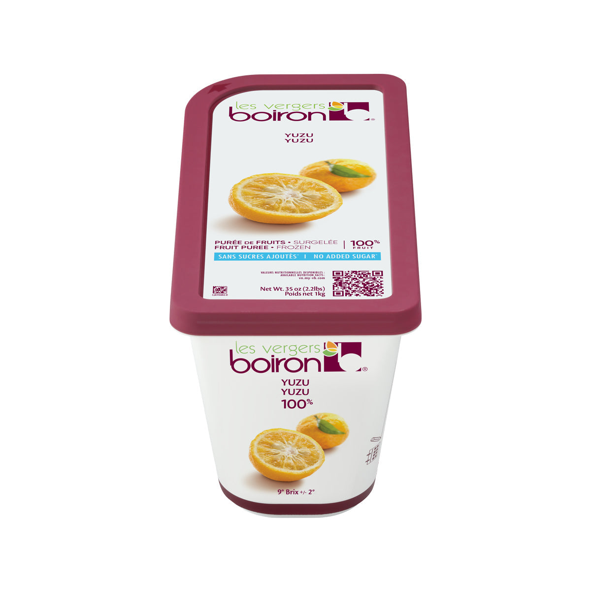 Les Vergers Boiron Frozen 100% Pure Yuzu Puree