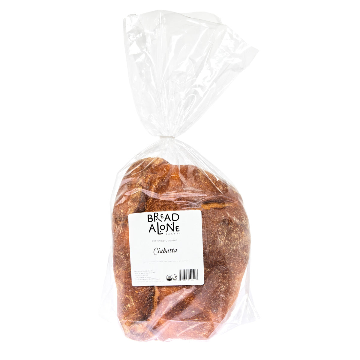 Bread Alone Organic Ciabatta Loaf 14 Oz Bag