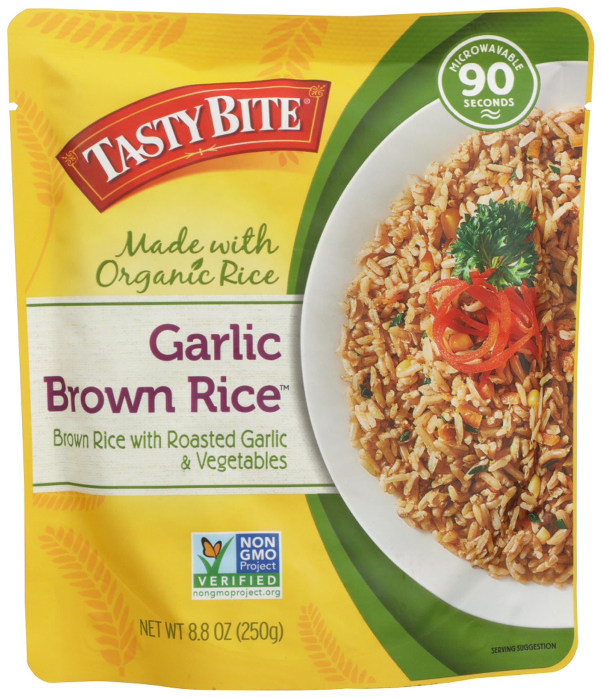 Tasty Bite Garlic Brown Rice Pouch