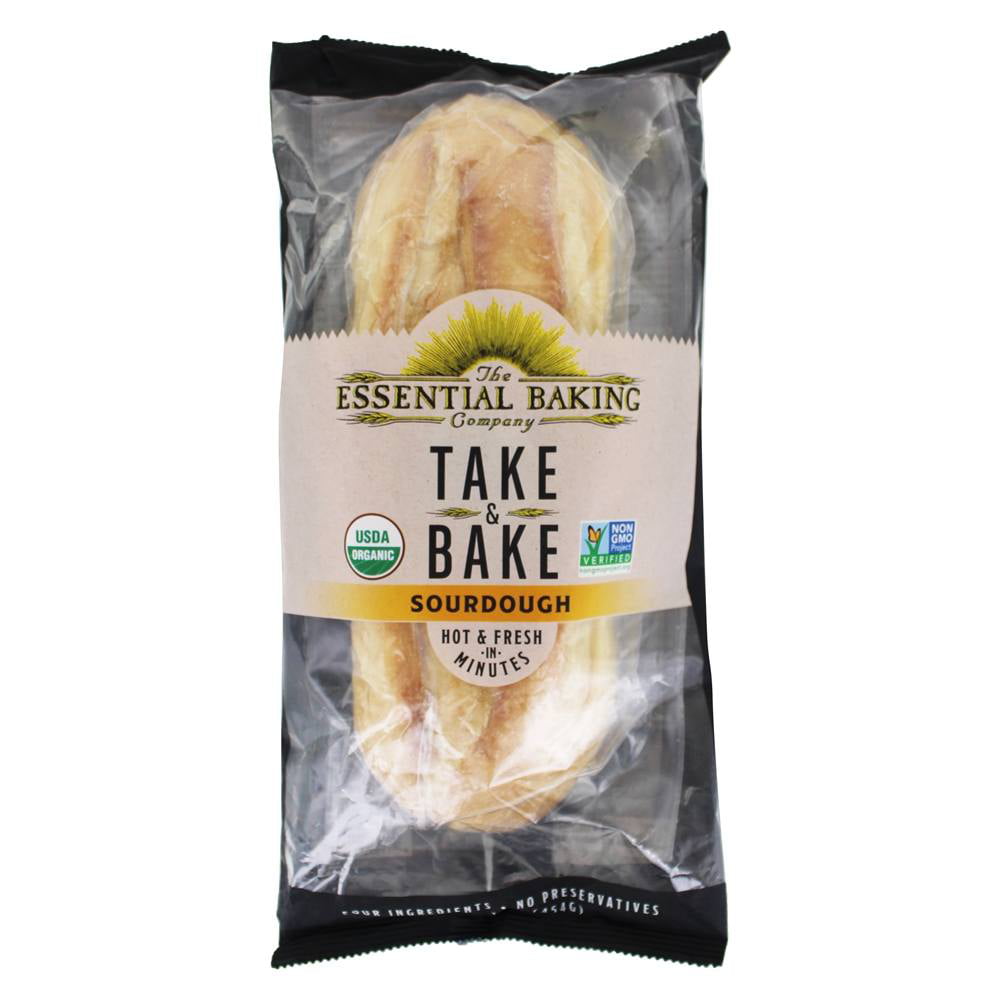 The Essential Baking Organic Take & Bake Sourdough Bread 16 Oz