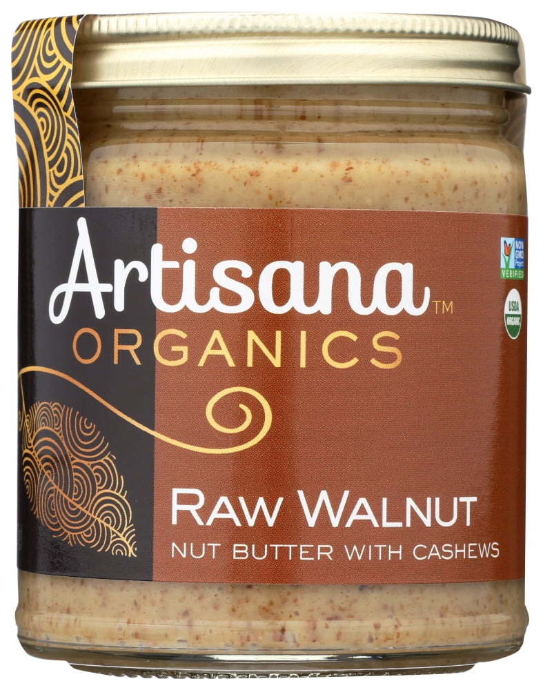 Artisana Organics Raw Walnut Butter with Cashews 8 oz Bag