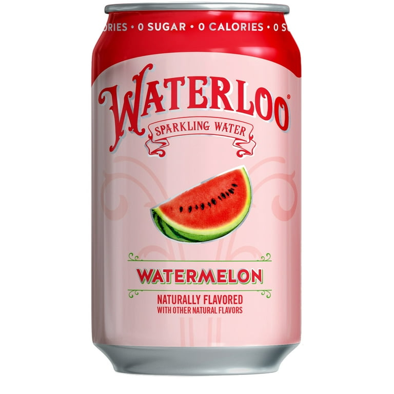 Waterloo Sparkling Water Watermelon 12 Fl Oz Can