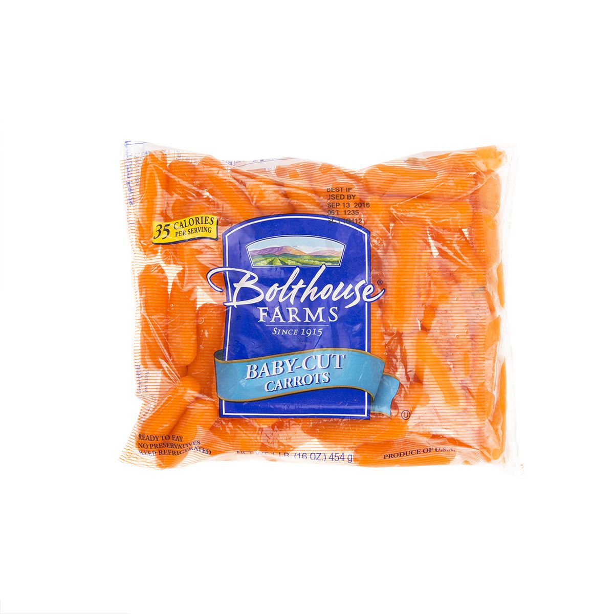 Wholesale BoxNCase Premier Peeled Baby Carrots 1 lb Bag- Bulk