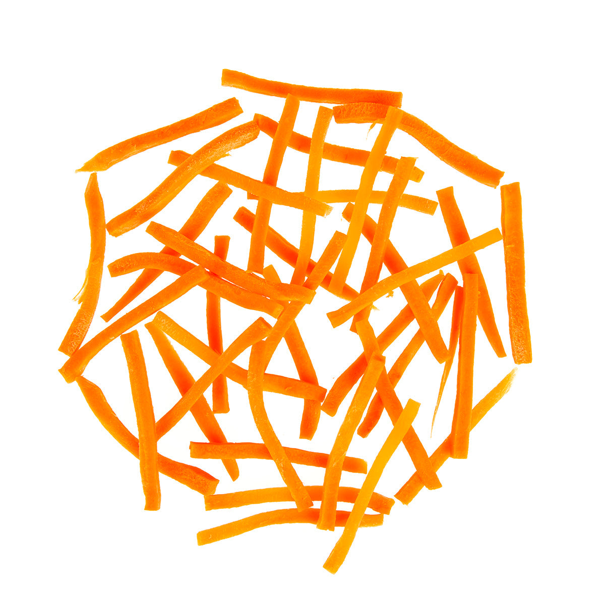 Wholesale BoxNCase Julienne Carrot Sticks (1/4 x 1/4 x 4) 5 LB- Bulk