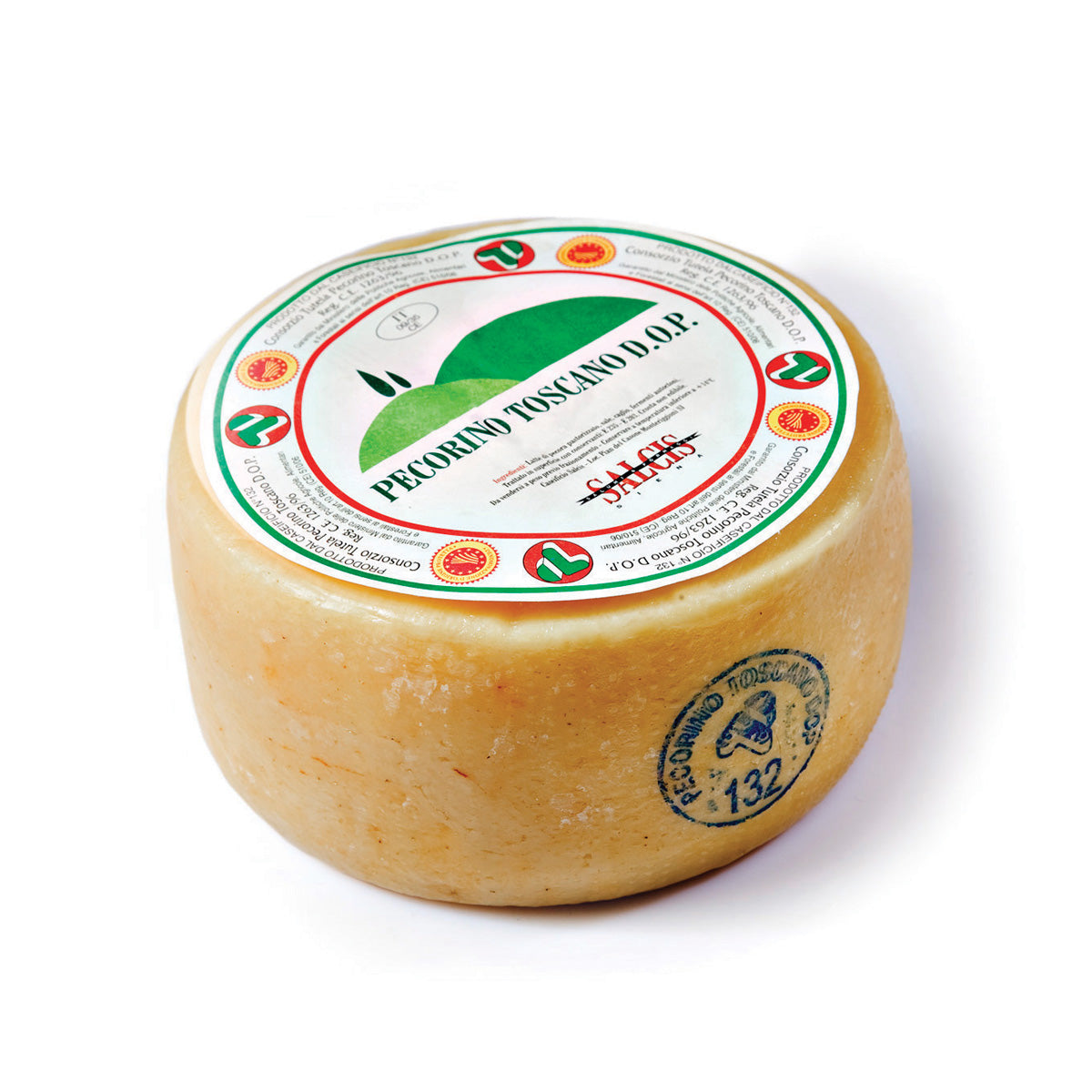 Wholesale Salcis Pecorino Toscano Cheese Aged Wheel- Bulk