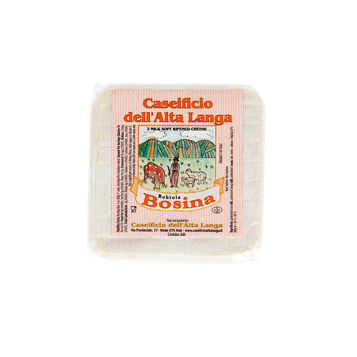 Caseificio Dell'Alta Langa Robiola Bosina Cheese
