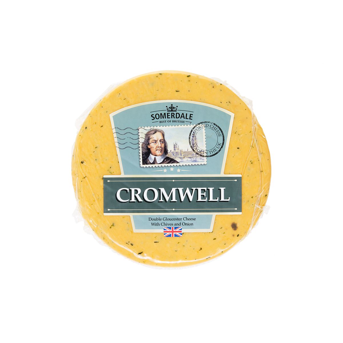 Cooper'S Hill Cotswold Gloucester Cheese with Chives and Onions
