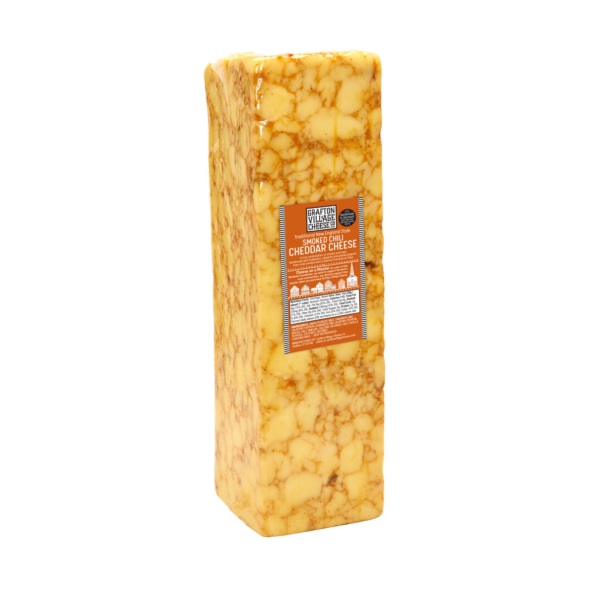 Grafton Village Cheese Smoked Chili Cheddar Block