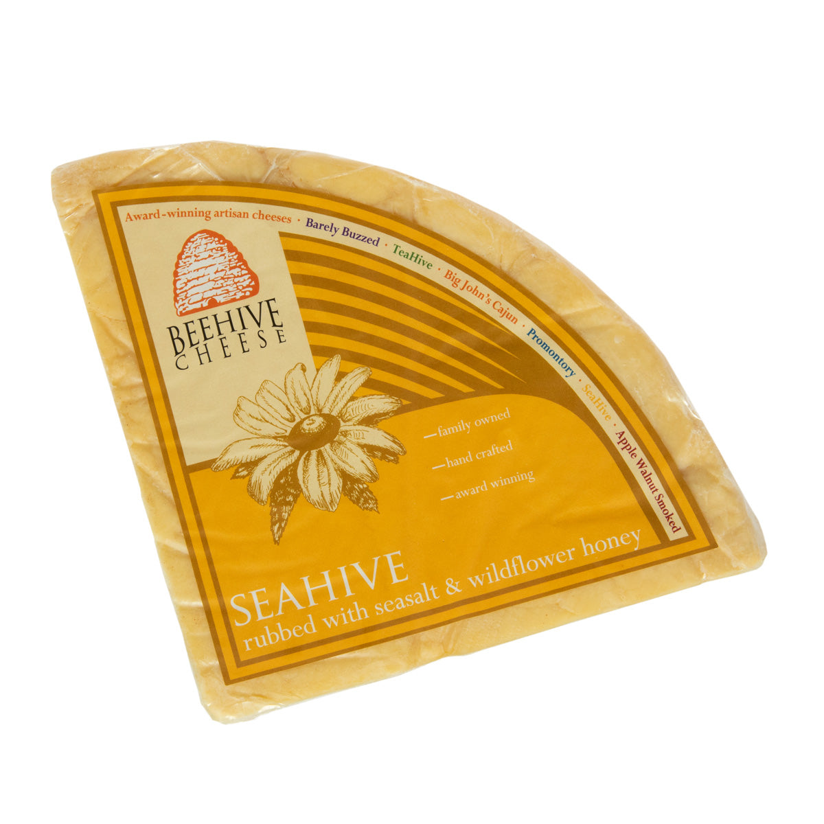 Beehive Cheese Seahive Cheese Quarter Wheel