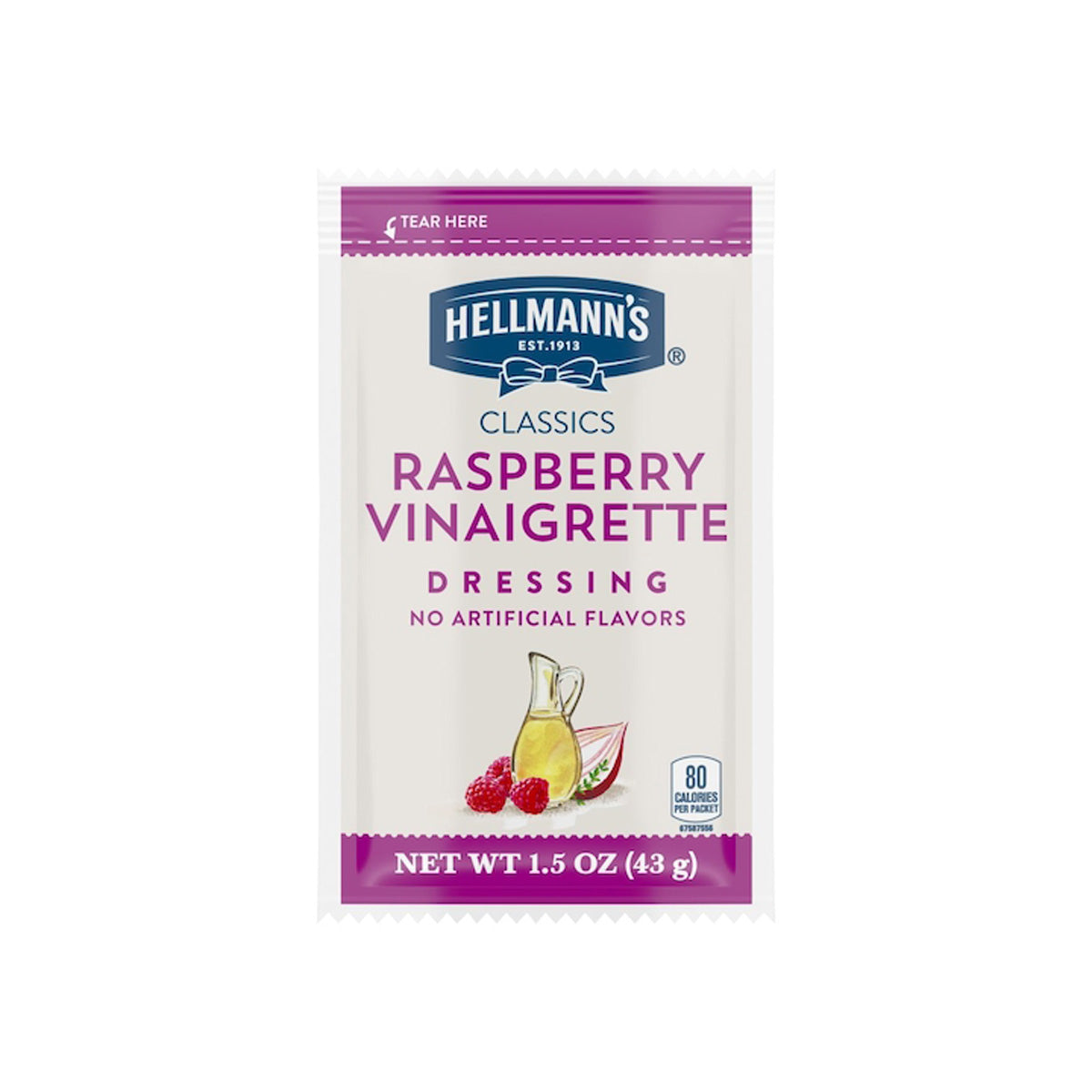 Wholesale Hellmann'S Raspberry Vinaigrette Dressing Pouches 1.5 OZ-102ct Case Bulk