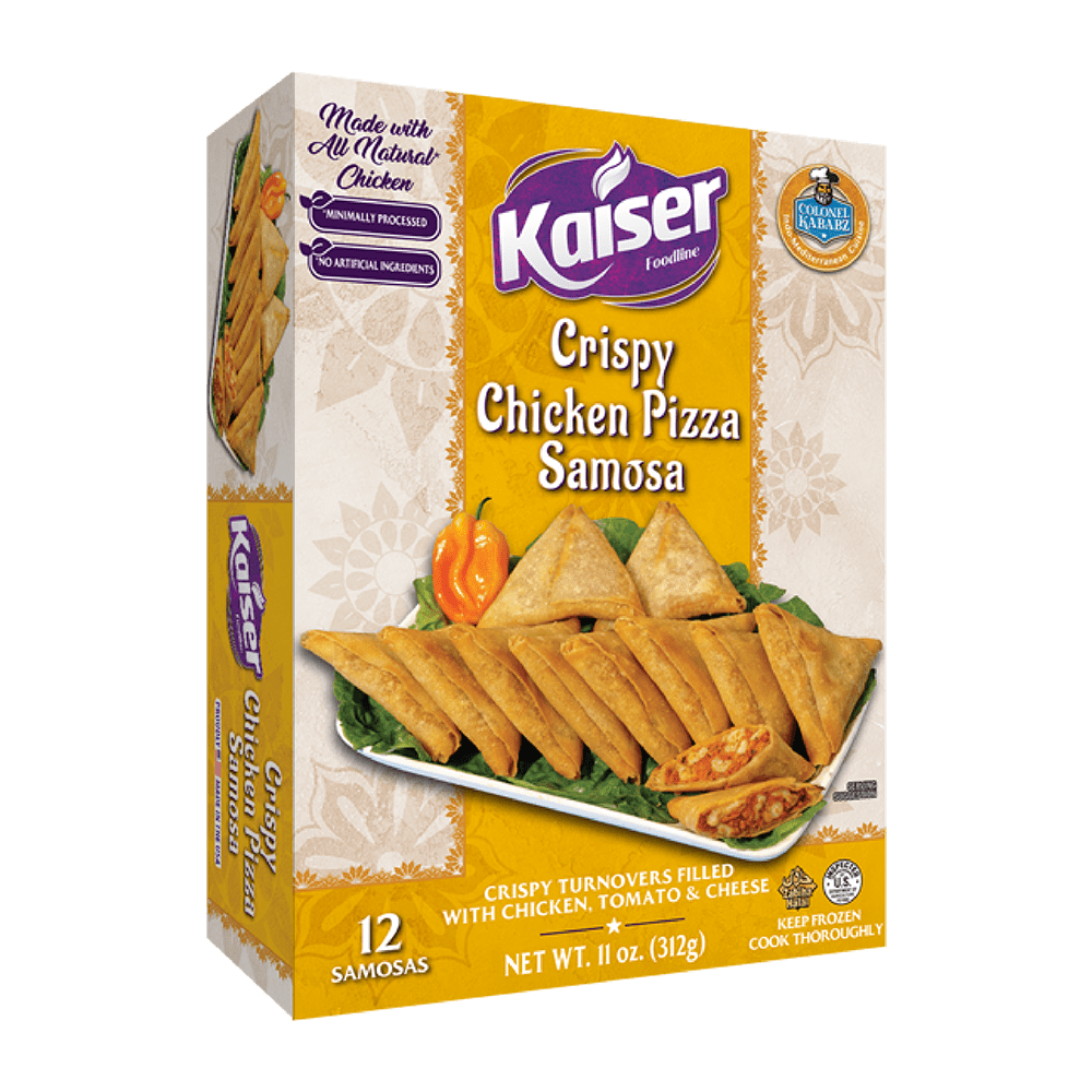 Colonel Kababz Crispy Chicken Pizza Samosa 312g